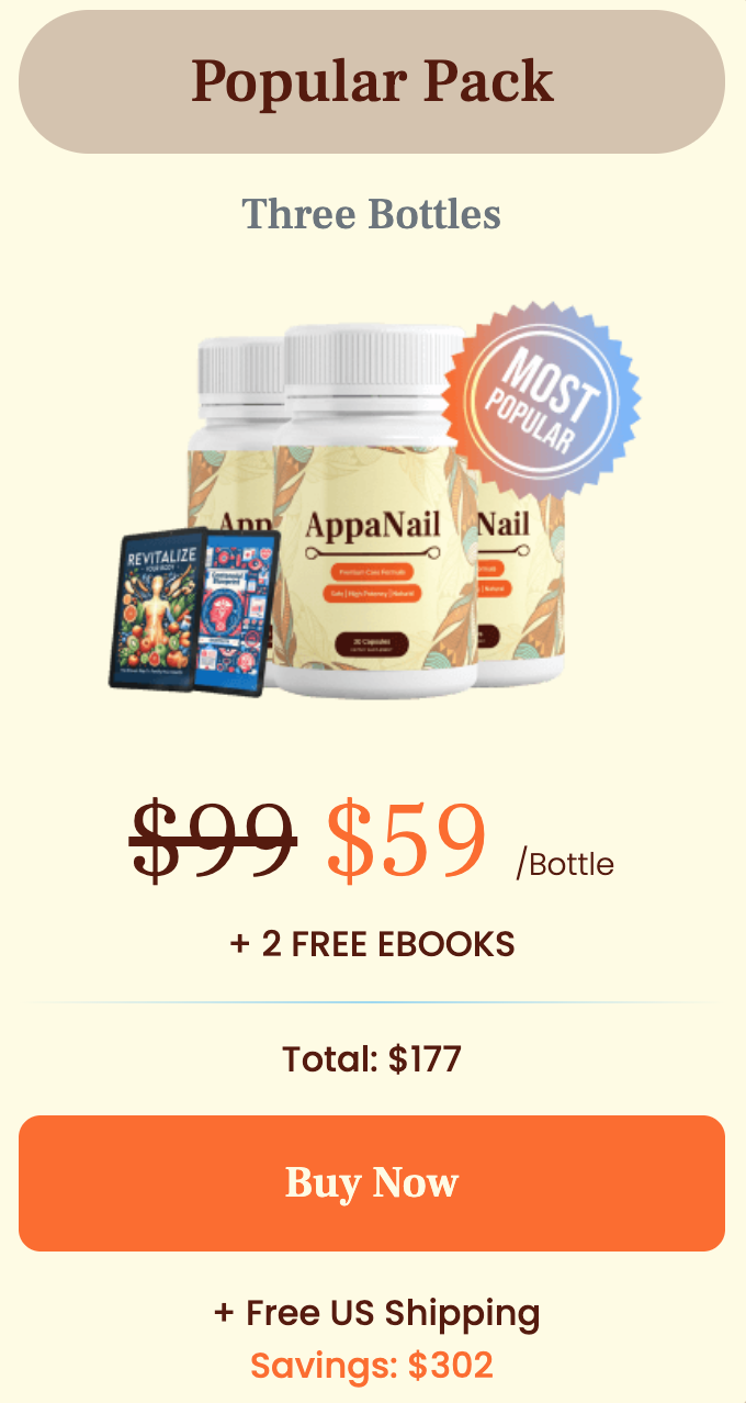 AppaNail Buy 3 Bottles